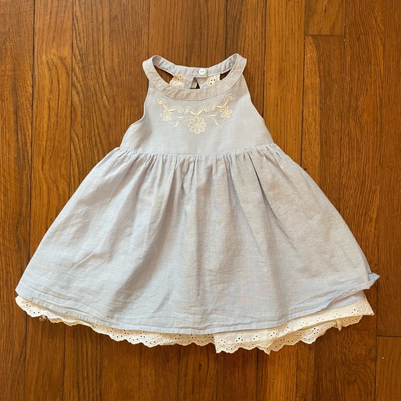 Dylan and Abby Twirling Eyelet Dress - Size 24 Months - Picture 1 of 7